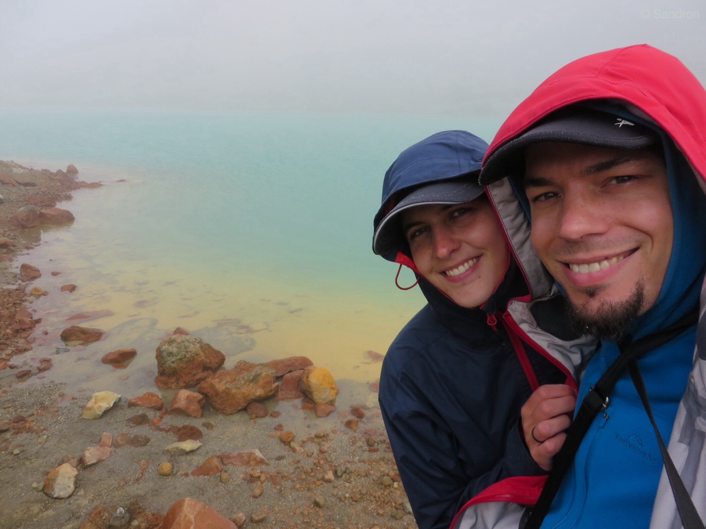 Kiwis, Vulkane und kack Wetter